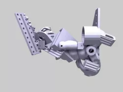 Mega spool clip