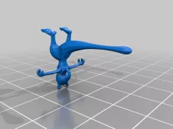 Mewtwo Pokemon Model