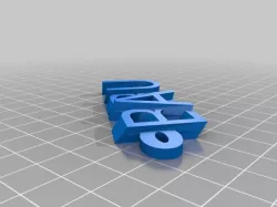 My Customized iamburny's  Text - BABU
