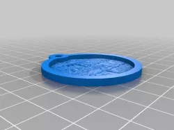 My Customized Keychain Lithopane -