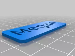 My Customized Tof's Custom Stencil - Parametric