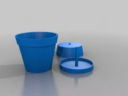 Nested Flower Pot Stash Box
