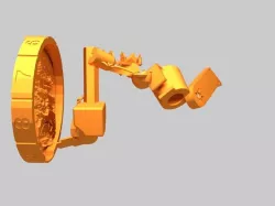 NSpline propeller and a compatible OpenScad