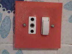 old fashioned wall mount (from the seventies)