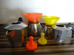 Parametric Mokka Pot Funnel & Tamper