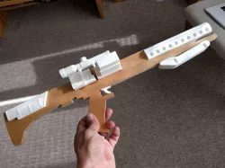 Phasma Blaster - Parts for Flat outline
