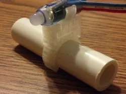 Pixel clip for bullet nodes and 1/2" pvc