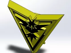 Pokemon Go - Team Instinct Badge