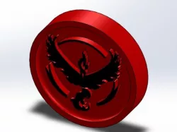 Pokemon Go - Team Valor Badge