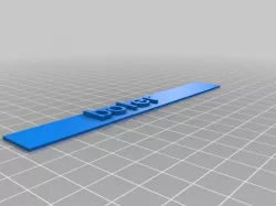 ptimike custom name plate boler