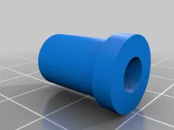 RepRap Prusa i3 acrylic frame Z axis rod insert