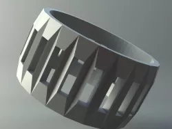 Ring - Latticed