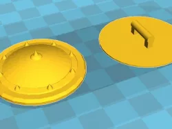 Round Shield (for Playmobil)