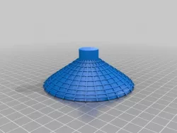 Samurai Hat for Jumbo Lego DeadPool mini fig