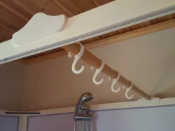 Shower cabin hook accessories