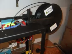 Side-Mounted Spool Holder for Lulzbot Mini