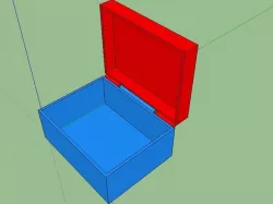 Simple Loose Hinge Box