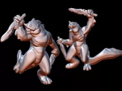 Slisk Warriors (15mm scale)