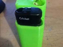 smoke and lighter case Left and Right handed cricket lighter