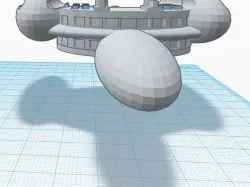 Spaceship 2 halfes