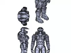 SPARTAN 117 Armour*(Mjolnir Mk_ V)