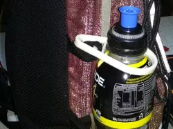 Stop bottle from falling out