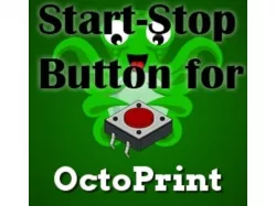 STOP/START button for OctoPi/OctoPrint