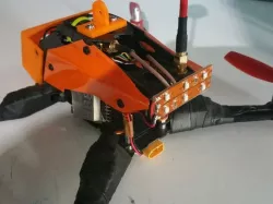 Support LED drone robocat
