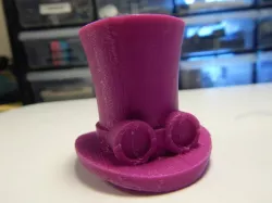 Top Hat with Goggles - Danbury Hackerspace Hat