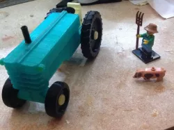Toy Orchard Tractor