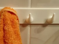 Triple hook for bathroom