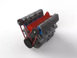 V8 NOT-Air Engine Prototype