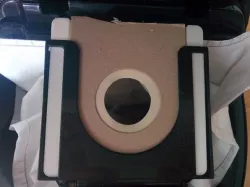 Vacuum bag bracket
