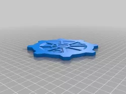 Vault 111 door coaster