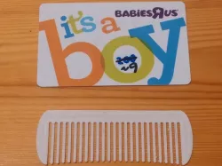 Wallet Comb, Credit Card Sized