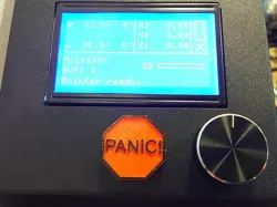 Wanhao Duplicator i3 "PANIC!" Stop Button