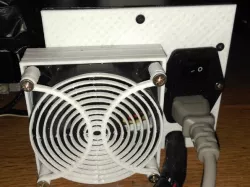Wanhao Duplicator i3 Power Supply Backplate for 80mm Fan