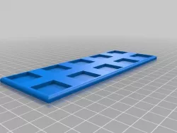 10x4 skirmish movement tray for 28 mm miniatures