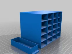 20 resistor storage box (My Customized Storage Box With Drawers)