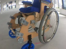 3D printed wheelchair for MakerED challenge #MakerEdChallenge2