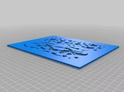 Airbrush stencil