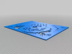 Airbrush stencil