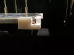 Another glass bed corner bracket