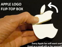Apple Logo Flip-top Box