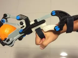 Black Ram Hand (Robotic/Prosthetic Hybrid) - Mark V
