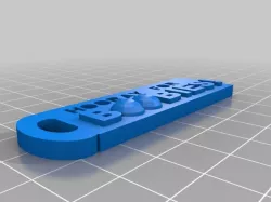Boobies keychain