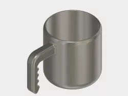 Cup with handle