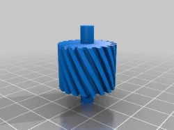 Customizable Gear or double gear (V pattern) with optional pivot