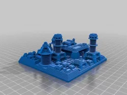 Customized Futuristic city builder