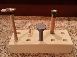 Dop Stick Holder for Lapidary Work